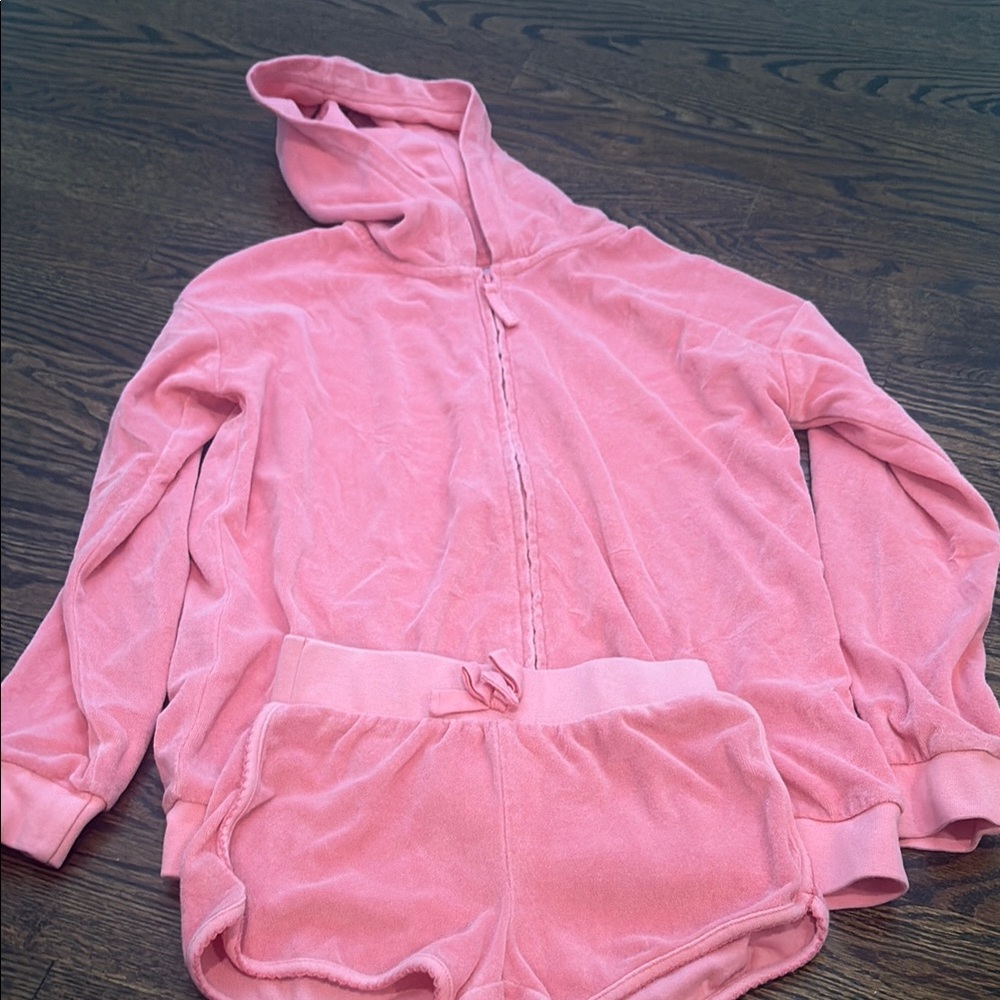 Hanna Andersson Pink Girl’s Hooded Swim Cover up